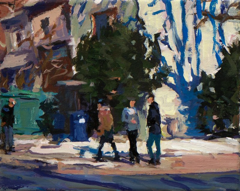 My Neighborhood Michael Gerry, Painter